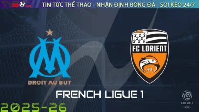 Nhận định Olympique Marseille vs Lorient, 01:45 ngày 13/09/2025 – Ligue 1
