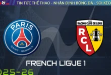 Nhận định PSG vs Lens, 03h15 ngày 15/09/2025 Ligue 1
