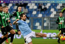 Nhận định Sassuolo vs Lazio, 23h00 ngày 14/09/2025 Serie A