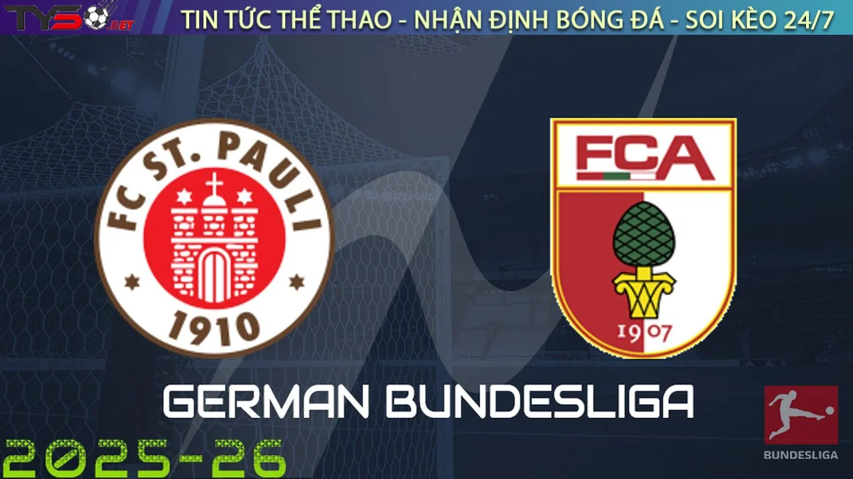 Nhận định St. Pauli vs Augsburg, 20h30 ngày 14/09/2025 Bundesliga