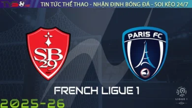 Nhận định Stade Brestois vs Paris FC, 22h15 ngày 14/09/2025 Ligue 1