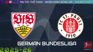 Nhận định Stuttgart vs St. Pauli, 01h30 ngày 22/09/2025 – Bundesliga