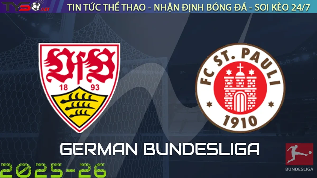 Nhận định Stuttgart vs St. Pauli, 01h30 ngày 22/09/2025 – Bundesliga