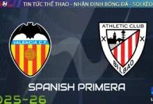 Nhận định Valencia vs Athletic Bilbao, 02h00 ngày 21/09/2025 – La Liga