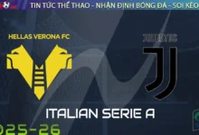 Nhận định Verona vs Juventus, 23h00 ngày 20/09/2025 – Serie A