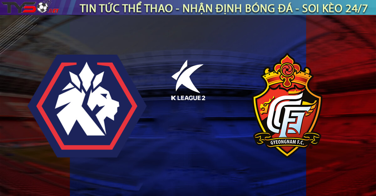Nhận định Chungbuk Cheongju FC vs Gyeongnam, 17h00 ngày 06/09 – K League 2