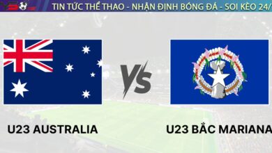 Nhận định bóng đá U23 Australia vs U23 Bắc Mariana, 14h30 ngày 03/09/2025