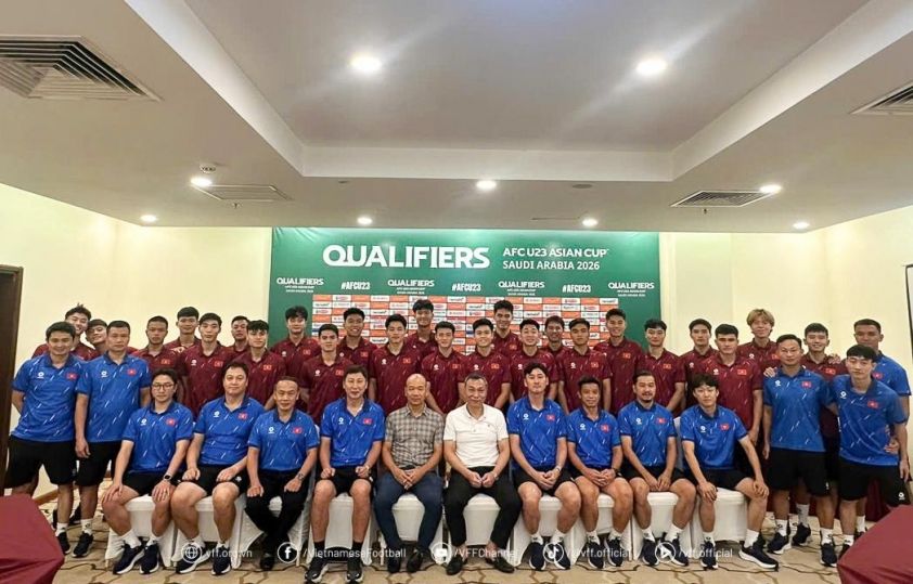U23 Việt Nam được động viên tinh thần trước Vòng Loại châu Á