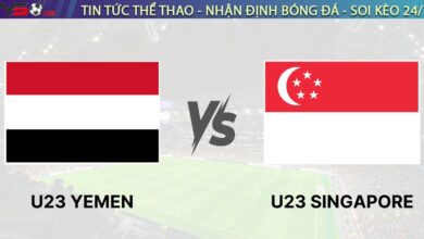 Nhận định bóng đá U23 Yemen vs U23 Singapore, 16h00 ngày 03/09/2025