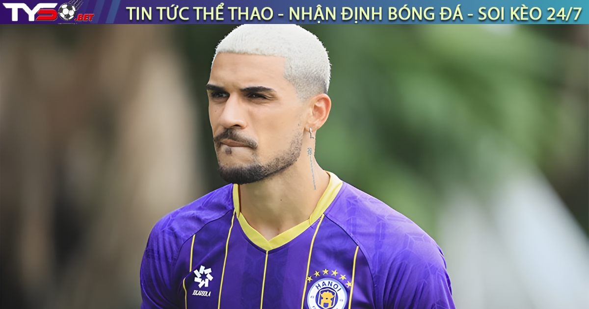 Hendrio sẵn sàng ra sân cho CLB Hà Nội ở vòng 7 V.League – chờ ngày “hóa rồng” với tên Việt Đỗ Hoàng Hên