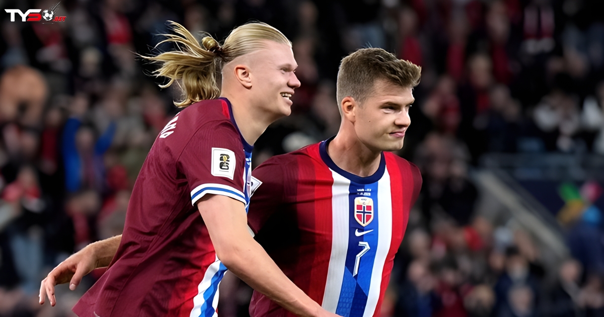 Sau khi gây sốc với việc đá hỏng penalty đến 2 lần lúc đầu trận, Haaland nhanh chóng lấy lại tinh thần và trút cơn thịnh nộ lên đối thủ. 