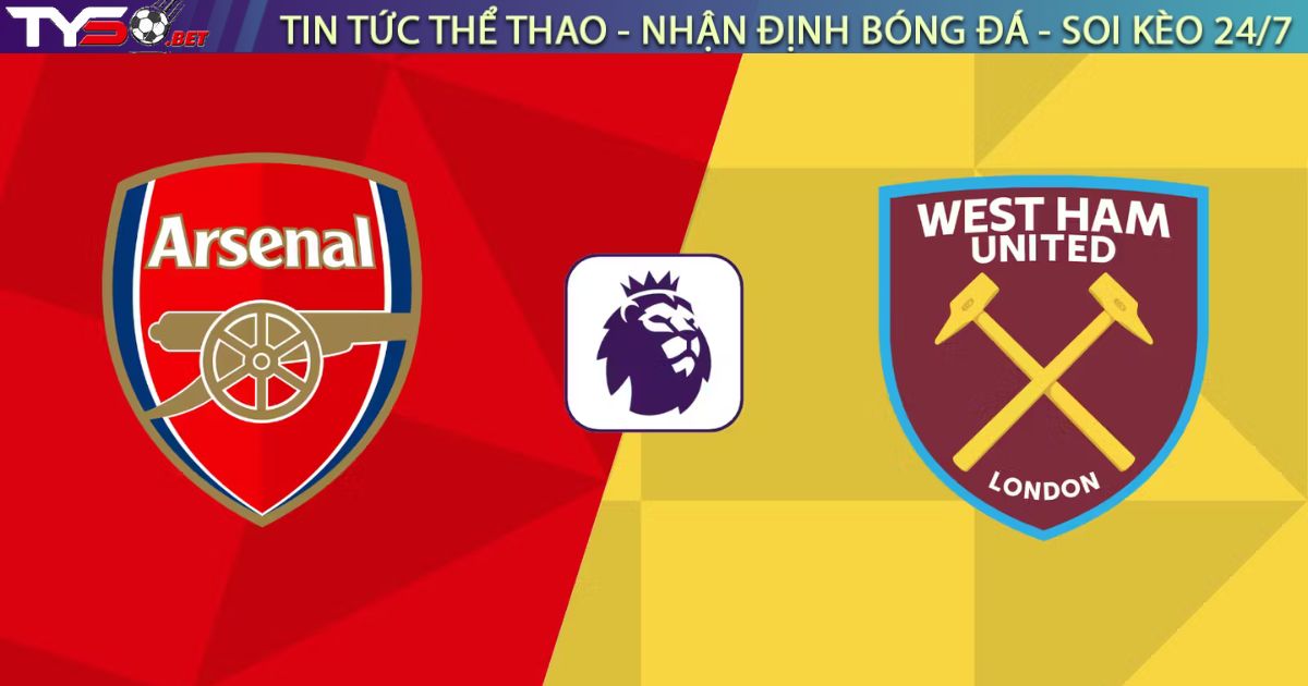 Nhận định bóng đá Arsenal vs West Ham, 21h00 ngày 04/10/2025 – Premier League