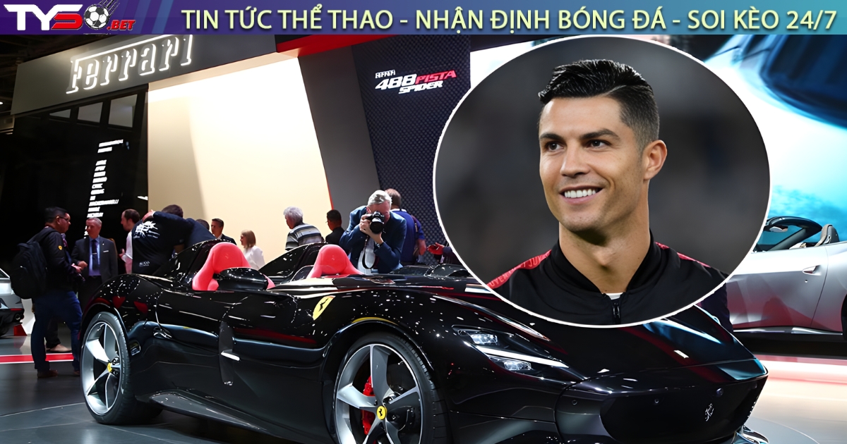 Con trai Cristiano Ronaldo gây sốt khi tậu siêu xe Lamborghini đầu tiên ở tuổi 15