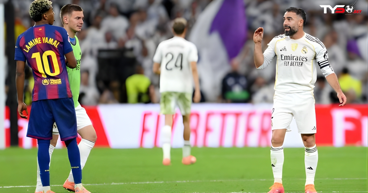 De Jong chỉ trích Carvajal vì khiêu khích Lamine Yamal sau trận El Clásico