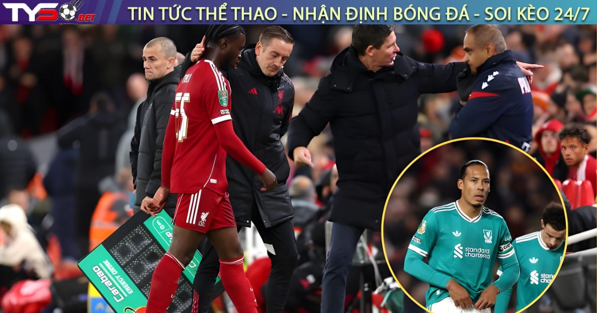 Sao trẻ Liverpool lập kỷ lục buồn: Nhận thẻ đỏ trong cả hai trận ra mắt đội một