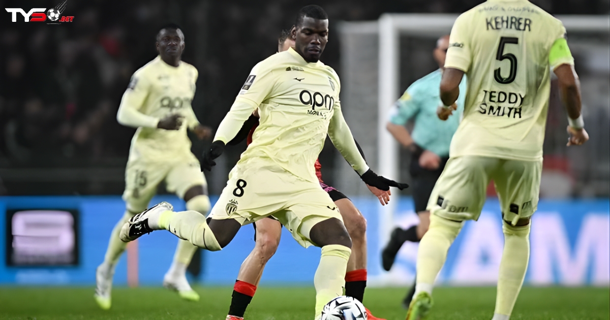 Paul Pogba tái xuất sau hơn hai năm vắng bóng, chính thức ra mắt AS Monaco