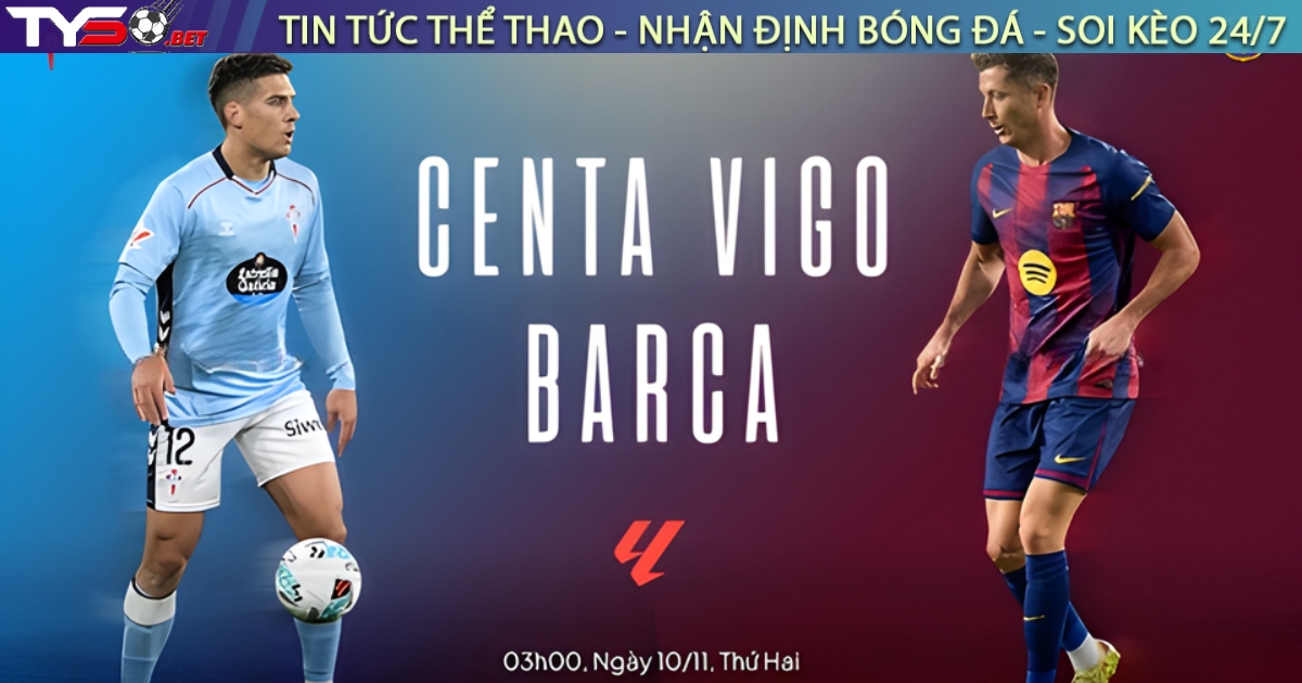 Lewandowski lập hat-trick, Rashford kiến tạo 3 bàn giúp Barca thắng Celta Vigo 4-2, thu hẹp khoảng cách với Real Madrid