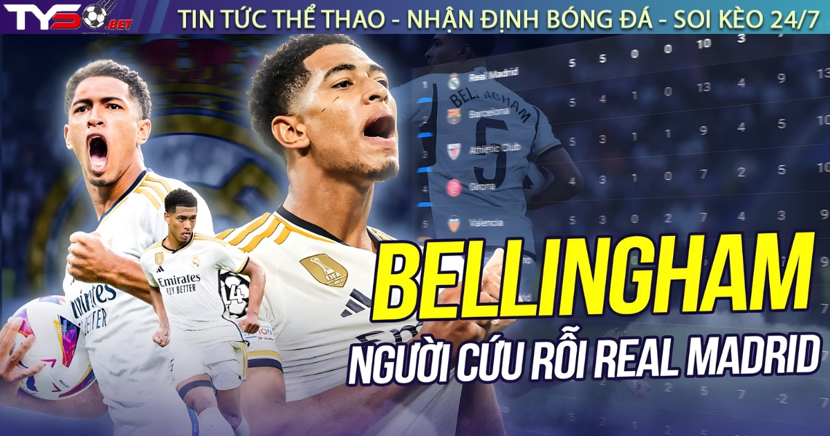 Bellingham “giải cứu” Real Madrid: Thoát thua trước tân binh Elche trong trận đấu đầy tranh cãi