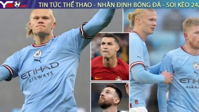 Pep Guardiola: “Haaland ở đẳng cấp của Ronaldo và Messi” – đồng thời chỉ trích trọng tài sau trận thắng Bournemouth