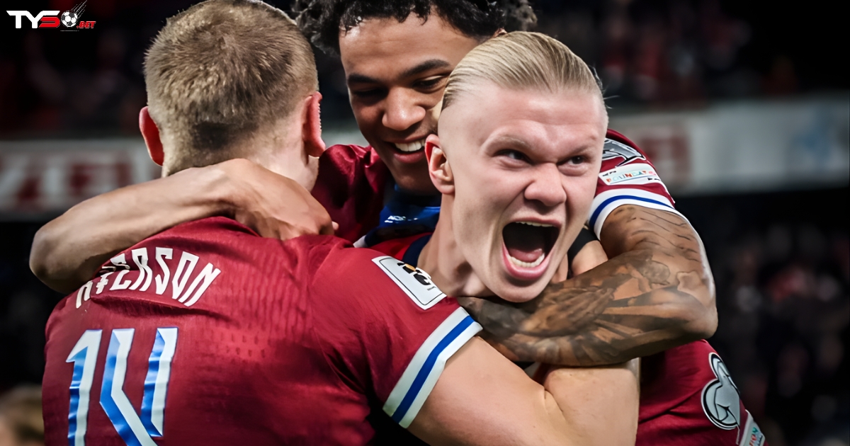 Haaland lập cú đúp, Na Uy tiến sát vé dự World Cup 2026 sau chiến thắng 4-1 trước Estonia