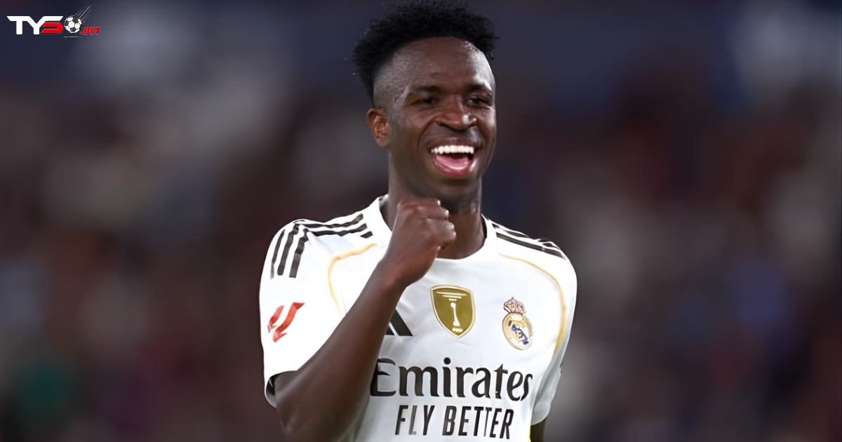 Man City được cho là đang tìm cách ngăn Vinicius Jr gia hạn với Real Madrid
