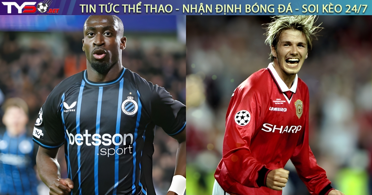 Sao trẻ Club Brugge phá kỷ lục Champions League tồn tại hơn 25 năm của David Beckham