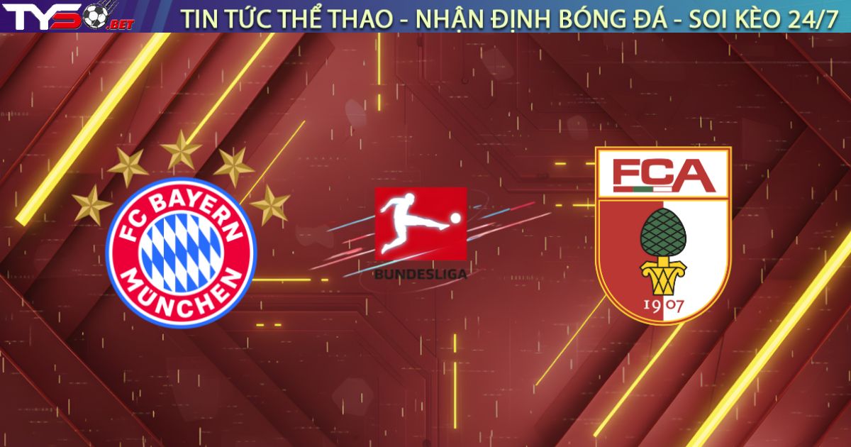 Nhận định Bayern vs Augsburg, 21:30 ngày 24/01/26: Hùm Xám thị uy
