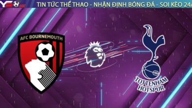 Nhận định Bournemouth vs Tottenham (02h30 ngày 08/01): Cạm bẫy tại Vitality