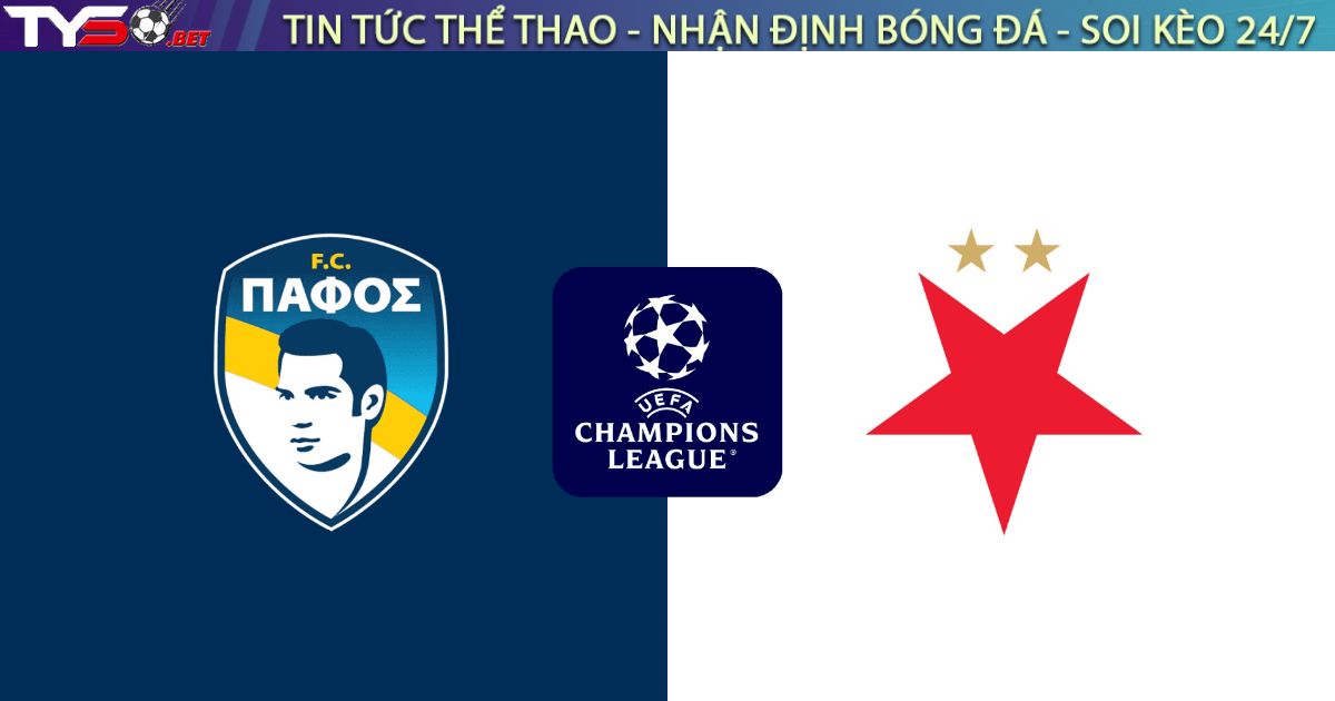 Nhận định Pafos vs Slavia Praha (03:00, 29/01): Sinh tử chiến tại đảo Síp
