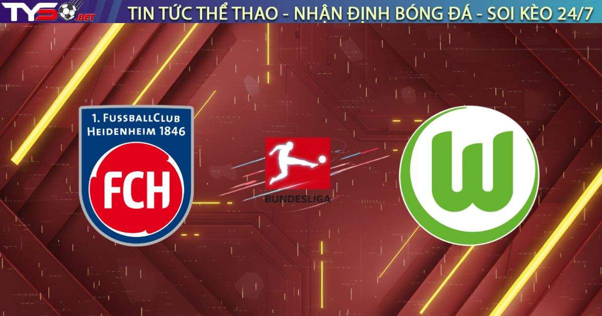 Nhận định Wolfsburg vs Heidenheim, 21:30 ngày 17/01: Bầy Sói gặp khó