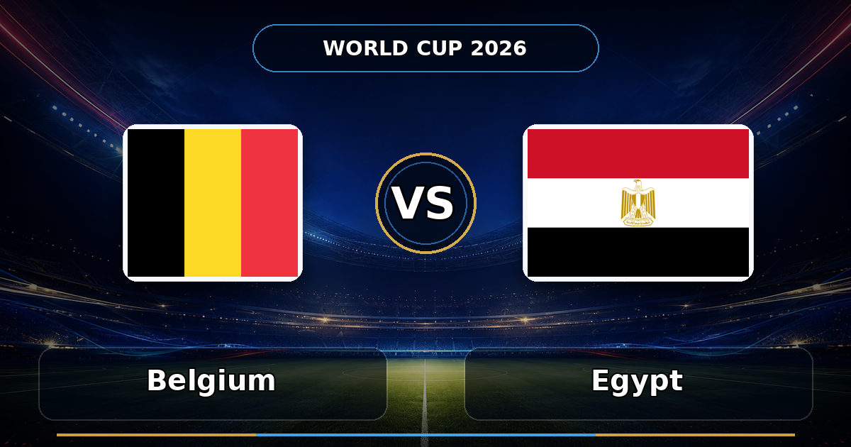 014 belgium vs egypt