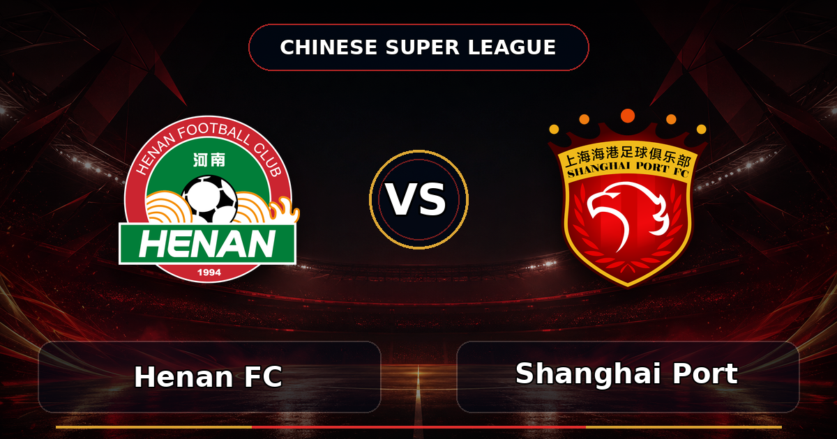 099 henan fc vs shanghai port