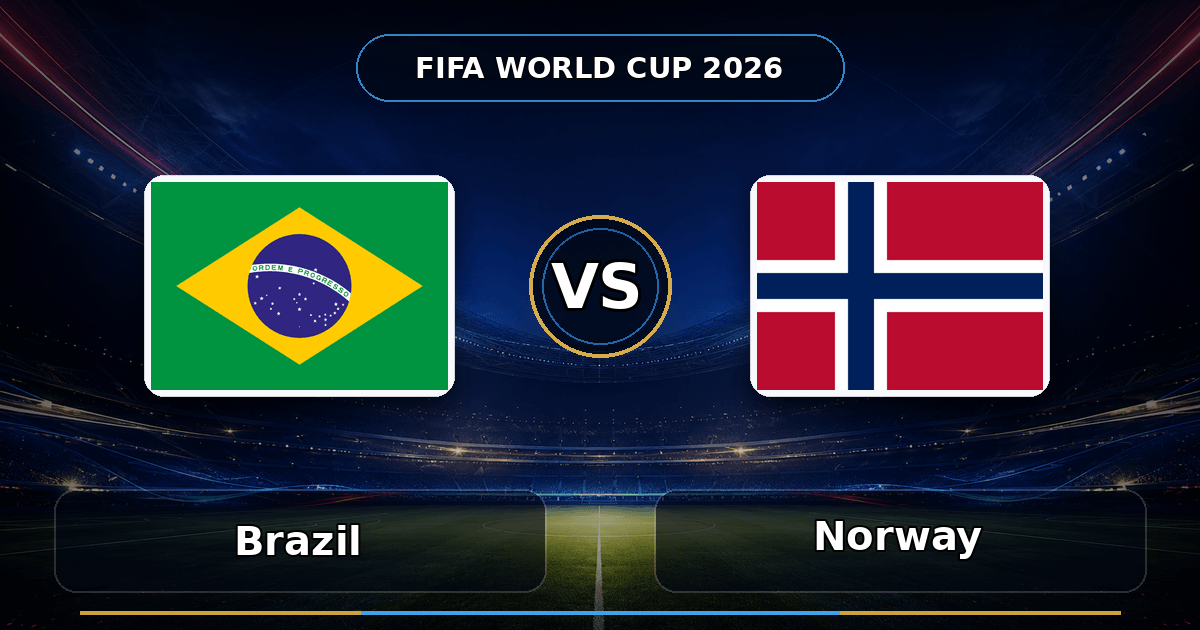 Nhận định Brazil vs Norway, 03:00