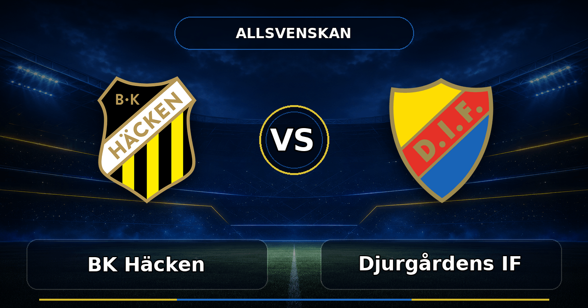 Nhận định BK Häcken vs Djurgårdens IF, 00:00