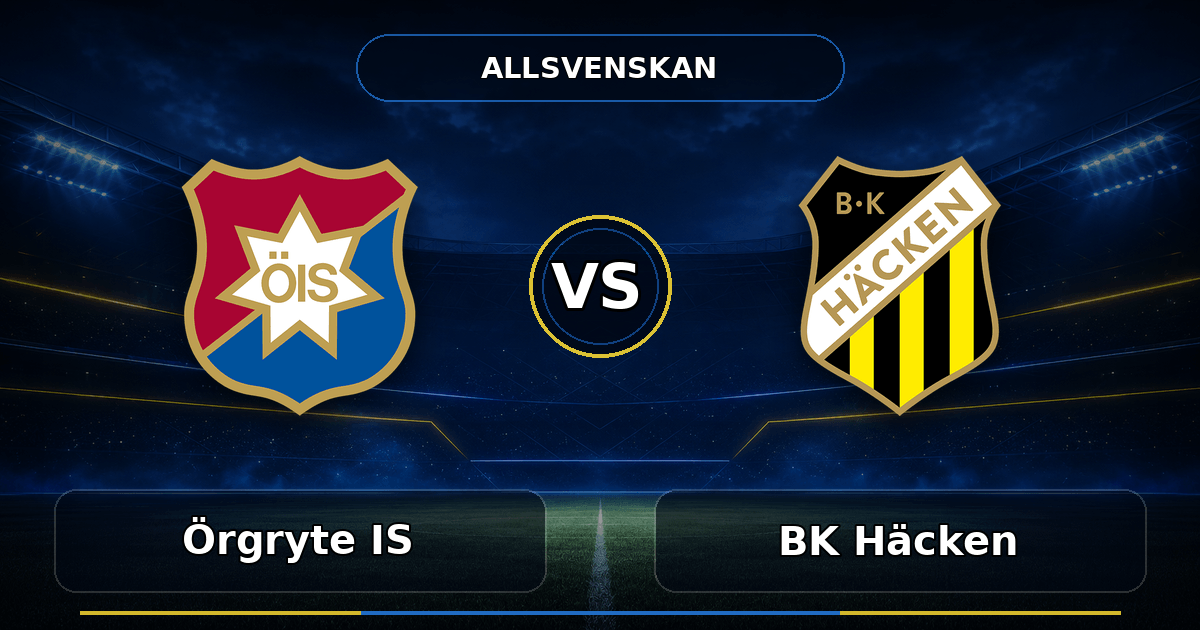 Nhận định Örgryte IS vs BK Häcken (22h30