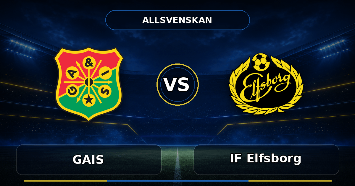 Nhận định GAIS vs IF Elfsborg, 14h30