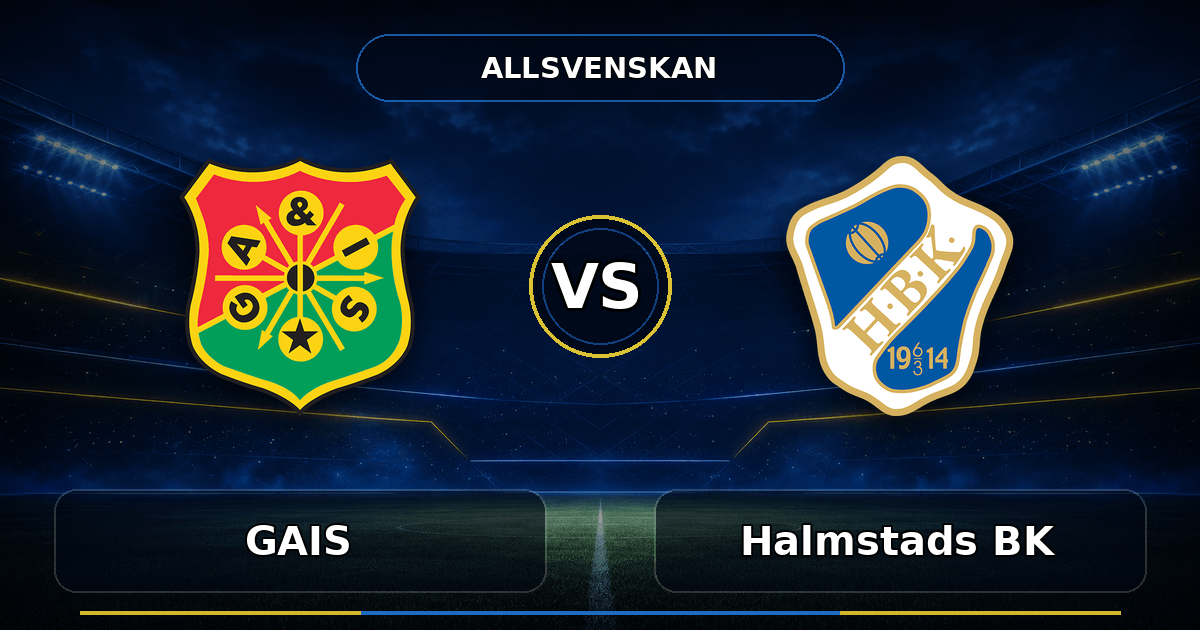 Nhận định GAIS vs Halmstads BK 21h30