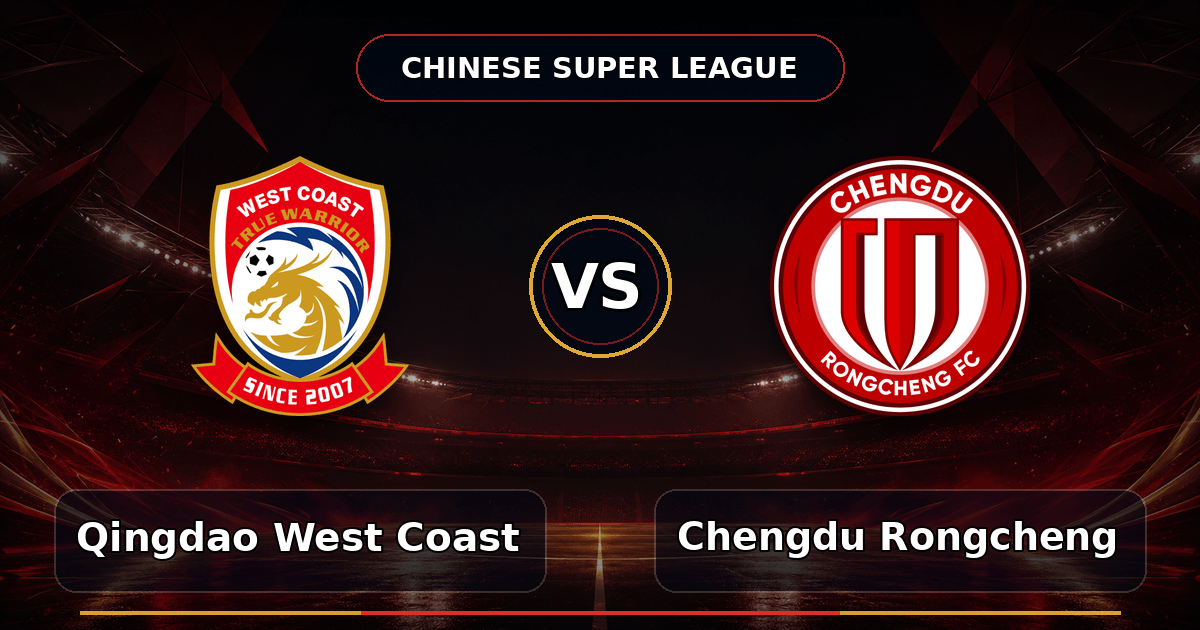 Nhận định Qingdao West Coast vs Chengdu Rongcheng, 18:00