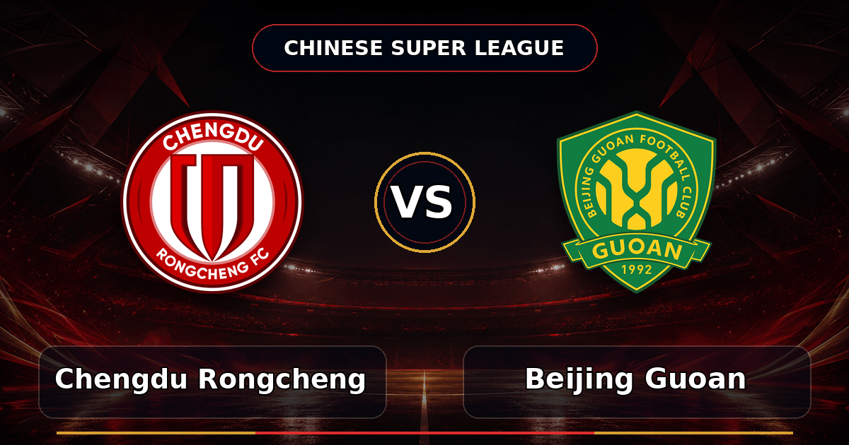 Nhận định Chengdu Rongcheng vs Beijing Guoan 18h35