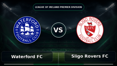 123 waterford fc vs sligo rovers fc