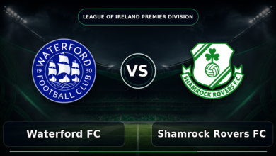 126 waterford fc vs shamrock rovers fc