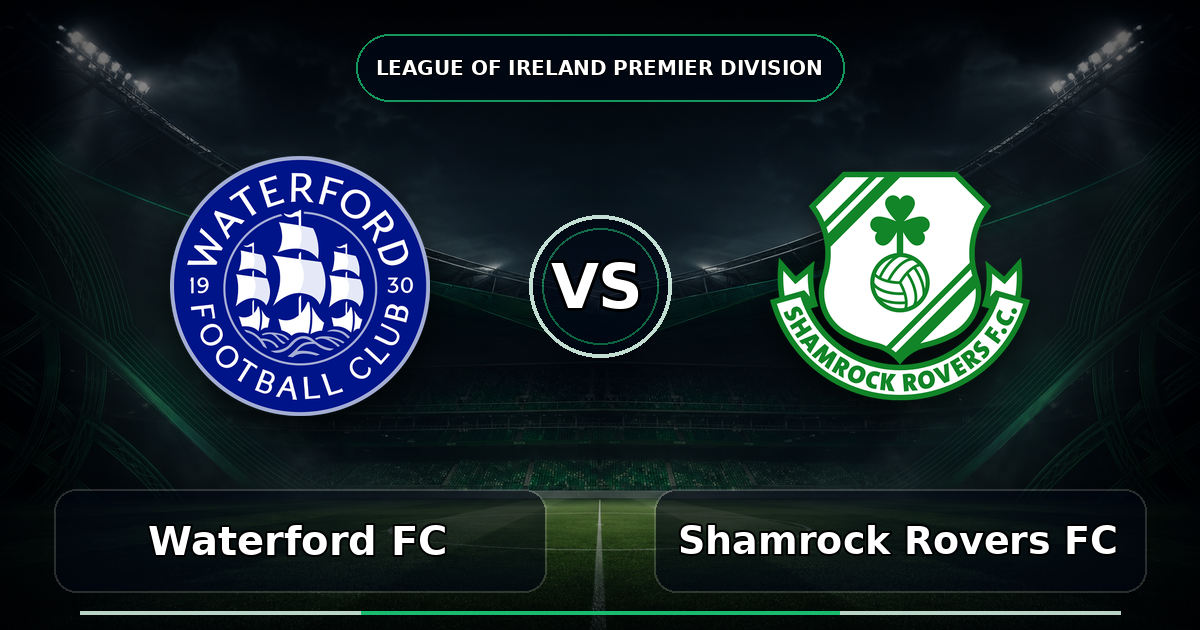 126 waterford fc vs shamrock rovers fc