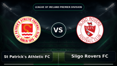 128 st patricks athletic fc vs sligo rovers fc