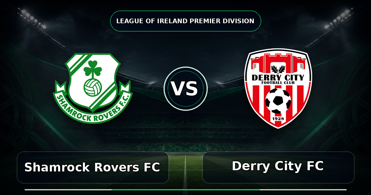 132 shamrock rovers fc vs derry city fc