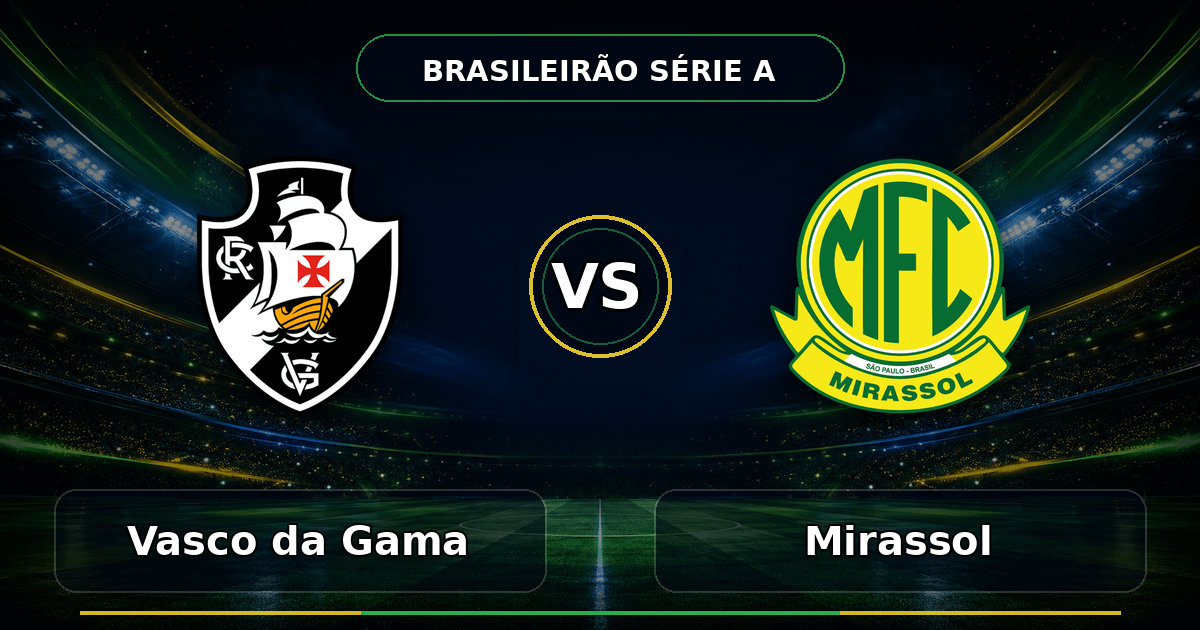 Nhận định , soi kèo Vasco da Gama vs Mirassol 06h30