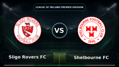 137 sligo rovers fc vs shelbourne fc