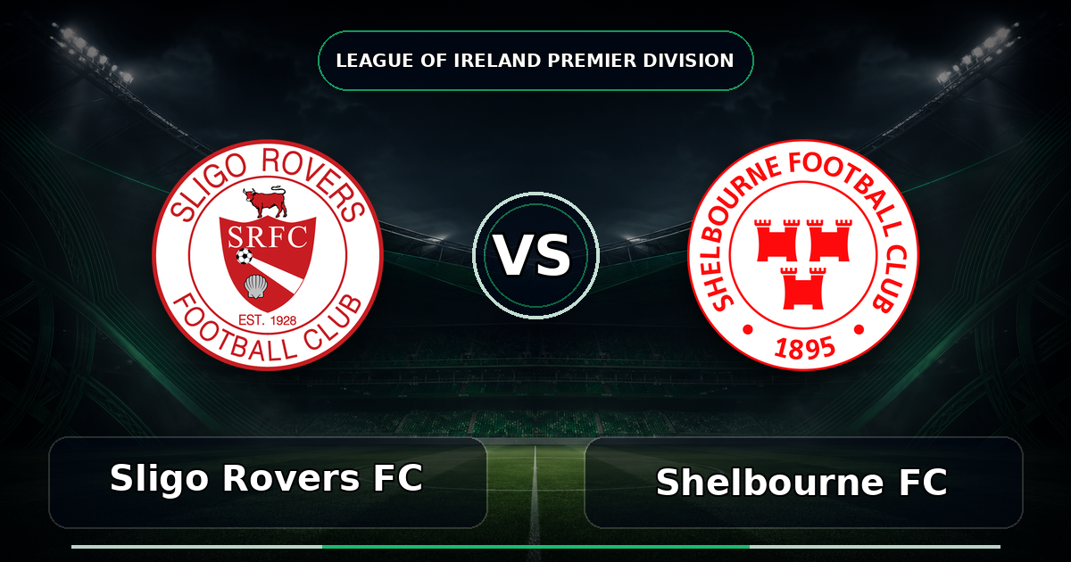 137 sligo rovers fc vs shelbourne fc