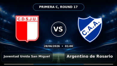 juventud unida san miguel vs argentino de rosario