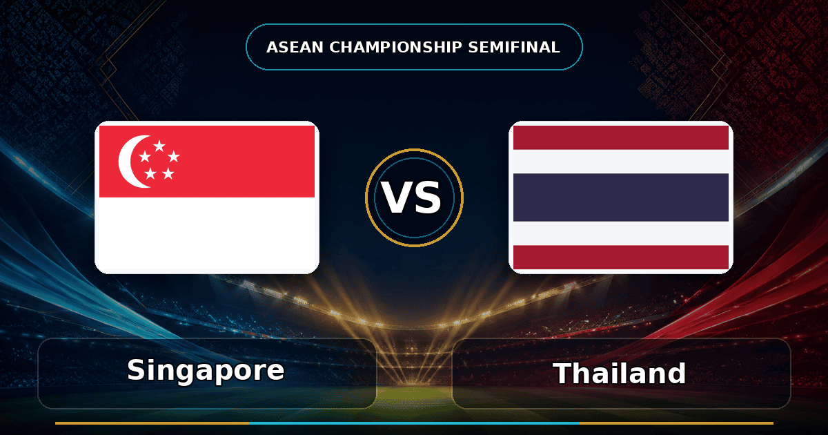 Nhận định Singapore vs Thailand