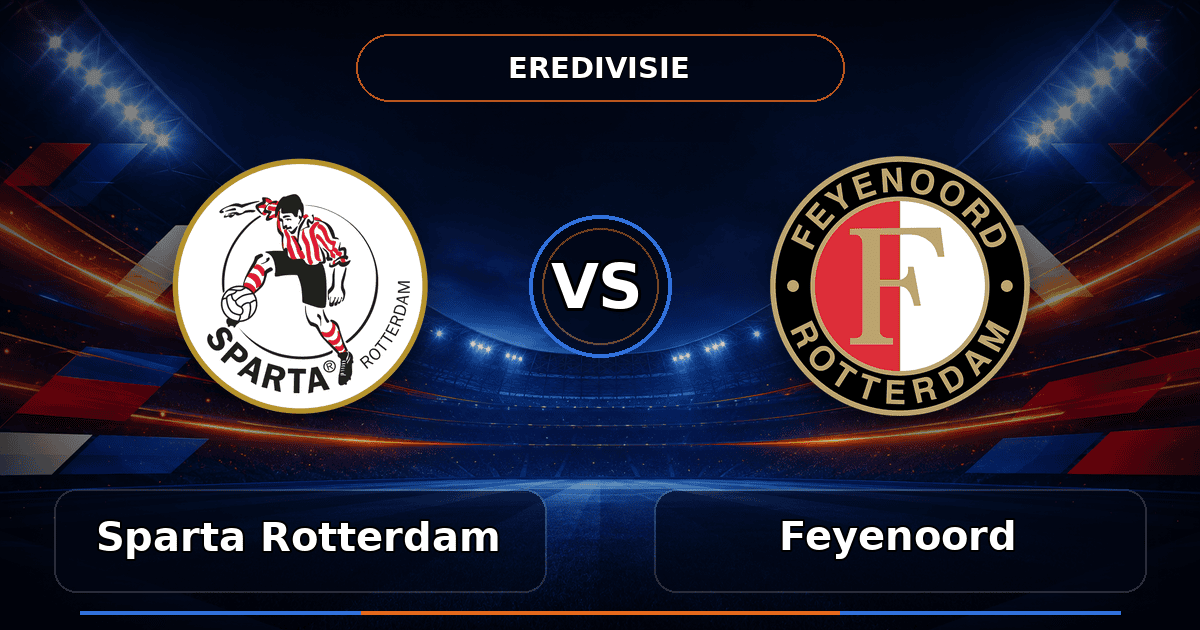 Nhận định Sparta Rotterdam vs Feyenoord